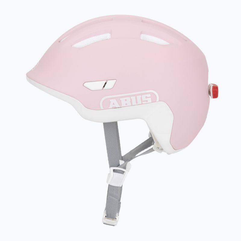 Detská cyklistická prilba ABUS Smiley 3.0 ACE LED pure rose 3