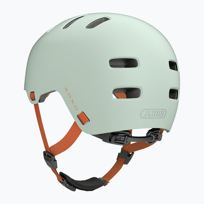 Cyklistická prilba ABUS Xoxo mint green 2