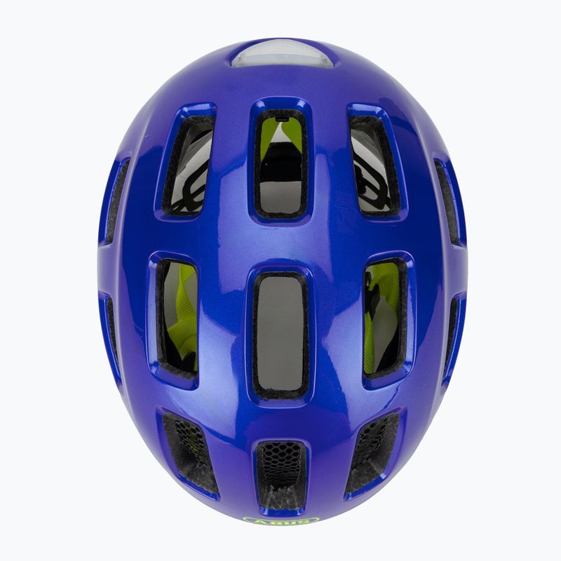 Detská cyklistická prilba ABUS Youn-I 2.0 sparkling blue 6