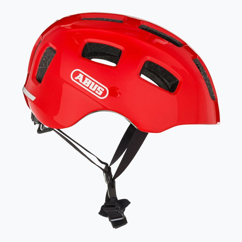 Detská cyklistická prilba ABUS Youn-I 2.0 blaze red 4