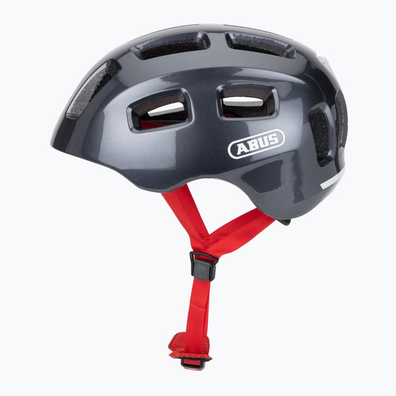 Detská cyklistická prilba ABUS Youn-I 2.0 sparkling titan 3