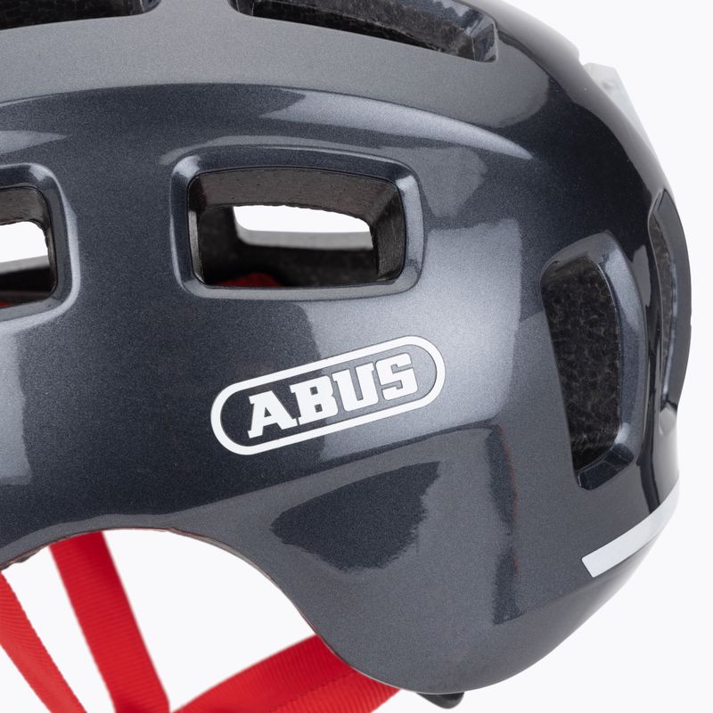 Detská cyklistická prilba ABUS Youn-I 2.0 sparkling titan 7
