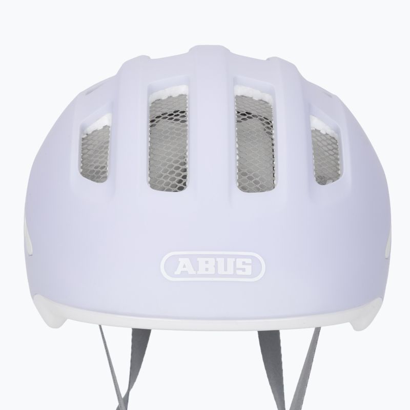 Detská cyklistická prilba ABUS Smiley 3.0 ACE LED pure lavender 7