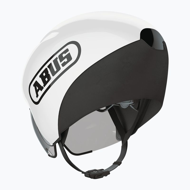 Cyklistická prilba ABUS Gamechanger TT 1.1 shiny white 2