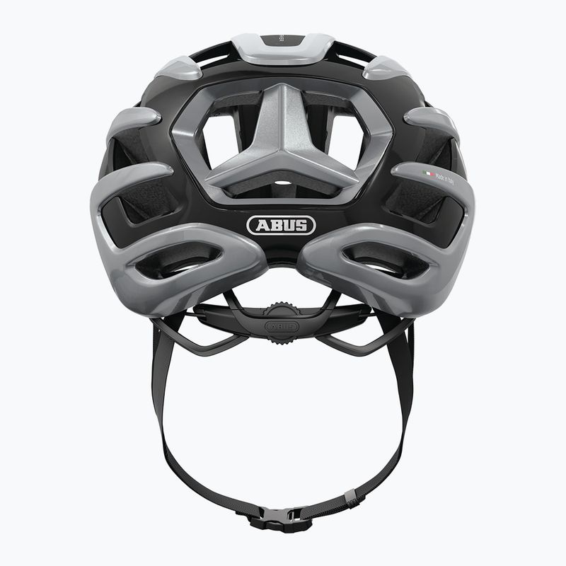 Cyklistická prilba ABUS Airbreaker 2.0 graphite silver 5