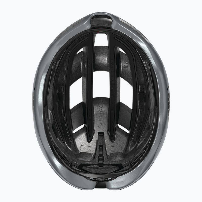 Cyklistická prilba ABUS Airbreaker 2.0 graphite silver 6