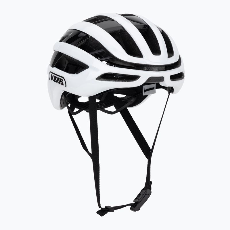 Cyklistická prilba ABUS Airbreaker 2.0 Mips shiny white