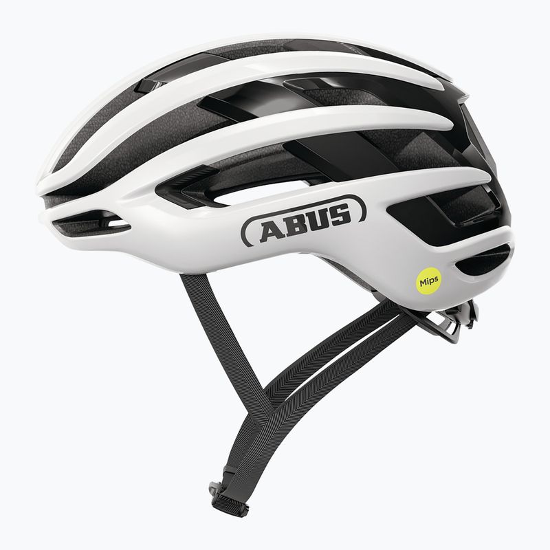Cyklistická prilba ABUS Airbreaker 2.0 Mips shiny white 2