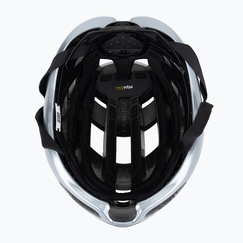 Cyklistická prilba ABUS Airbreaker 2.0 Mips graphite silver 5