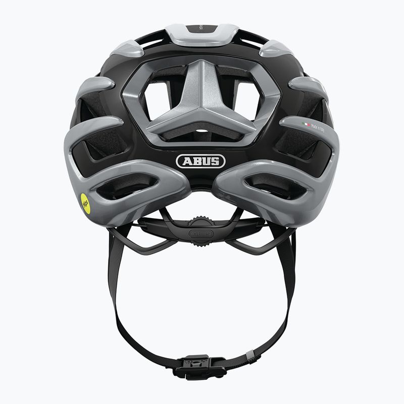 Cyklistická prilba ABUS Airbreaker 2.0 Mips graphite silver 5