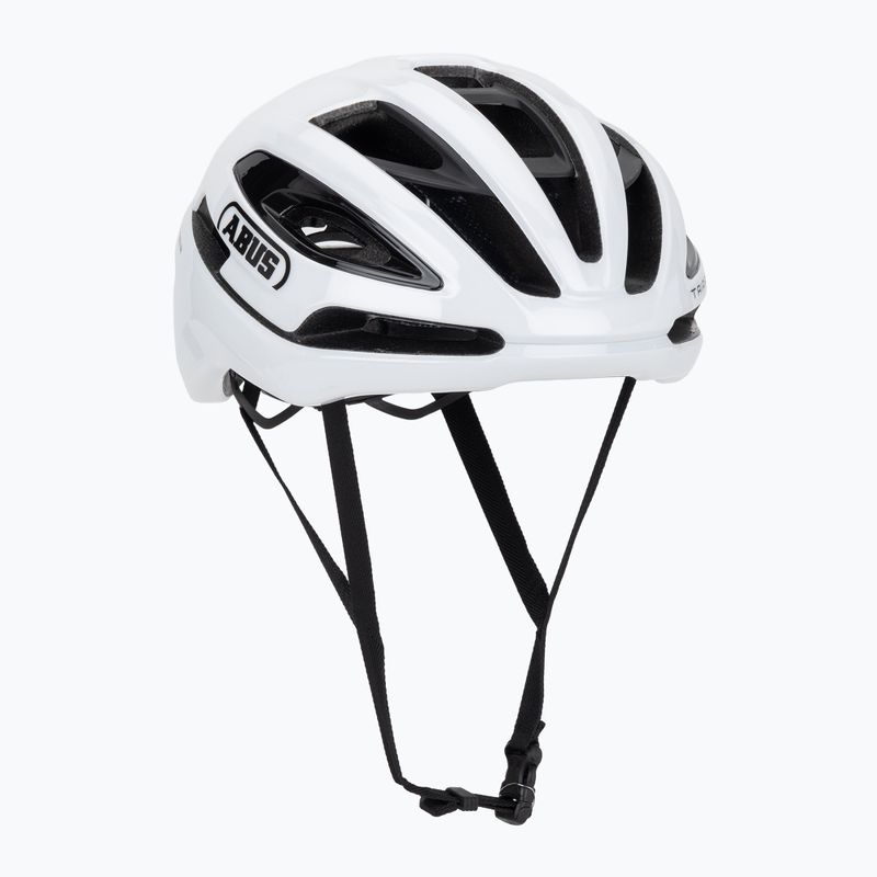 Cyklistická prilba ABUS Taipan shiny white