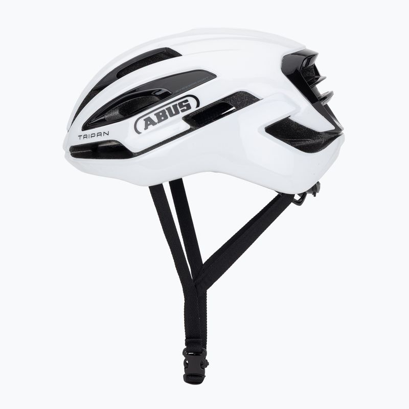 Cyklistická prilba ABUS Taipan shiny white 3