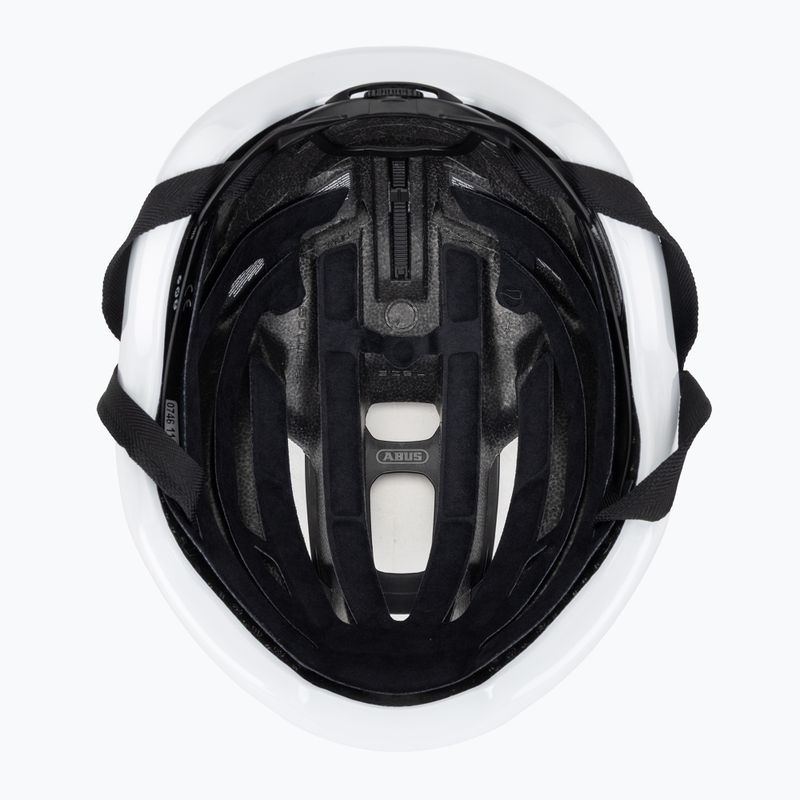 Cyklistická prilba ABUS Taipan shiny white 5