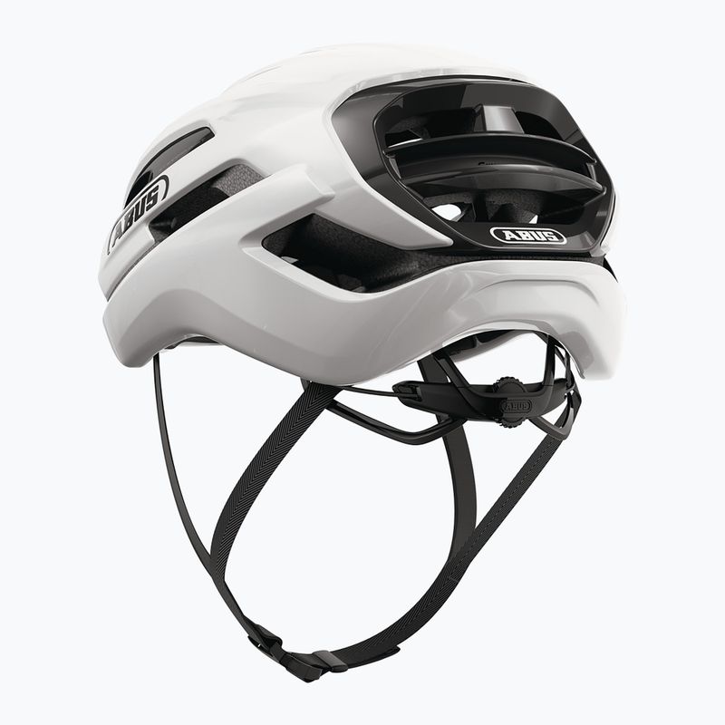 Cyklistická prilba ABUS Taipan shiny white 3