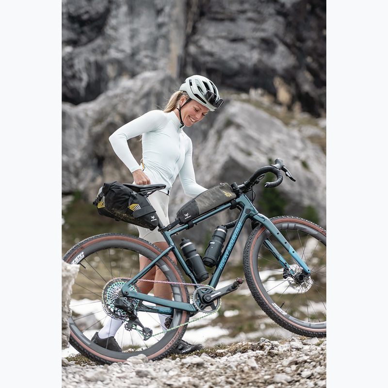 Cyklistická prilba ABUS Taipan shiny white 8