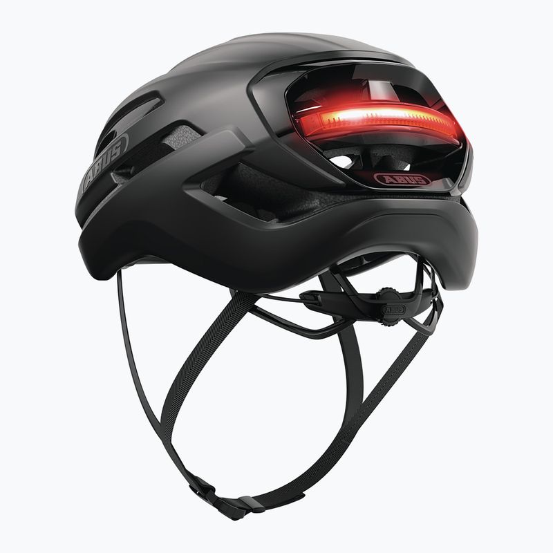 Cyklistická prilba ABUS Taipan LED velcet black 3