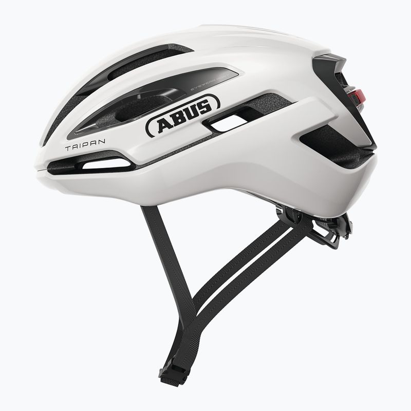 Cyklistická prilba ABUS Taipan LED shiny white 2