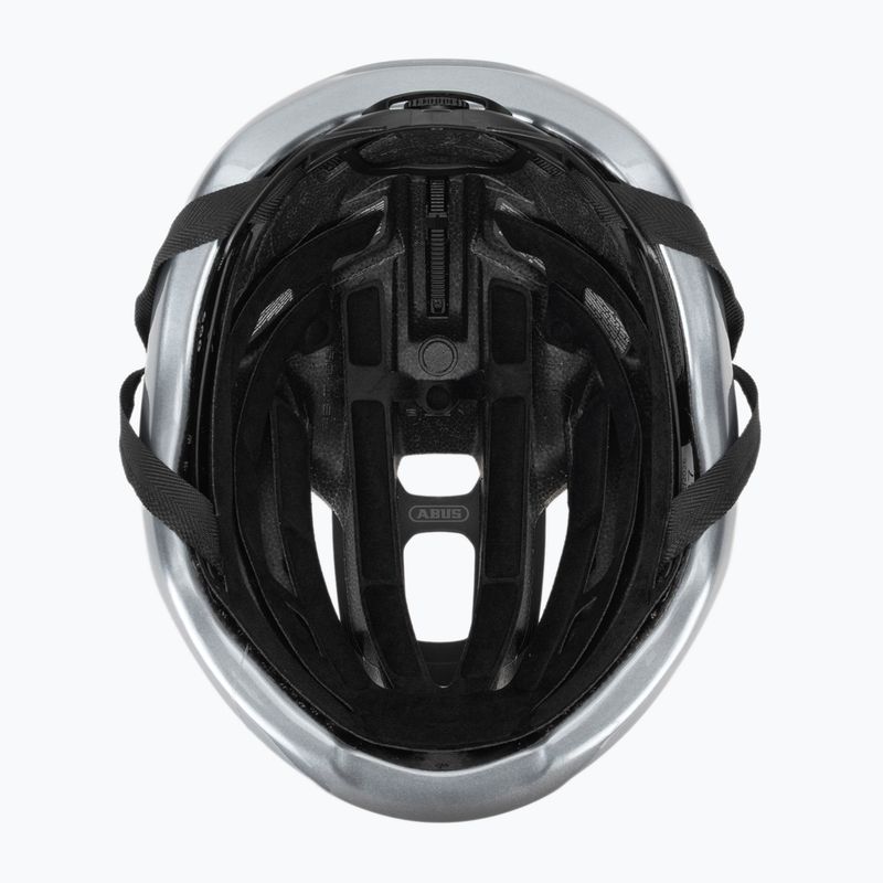 Cyklistická prilba ABUS Taipan LED graphite silver 5