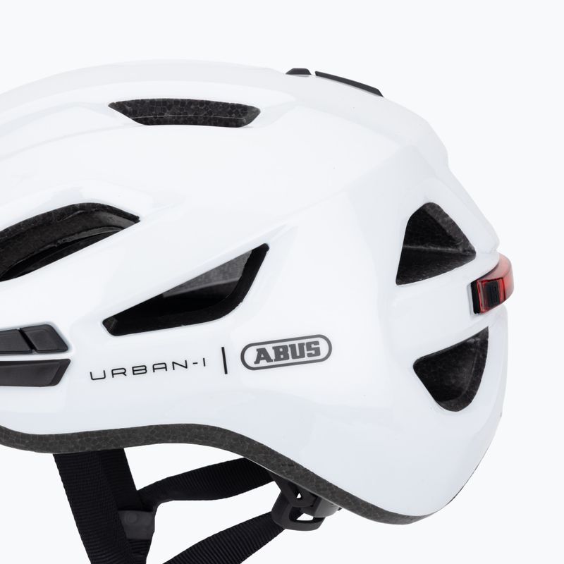 Cyklistická prilba ABUS Urban-I 4.0 shiny white 7