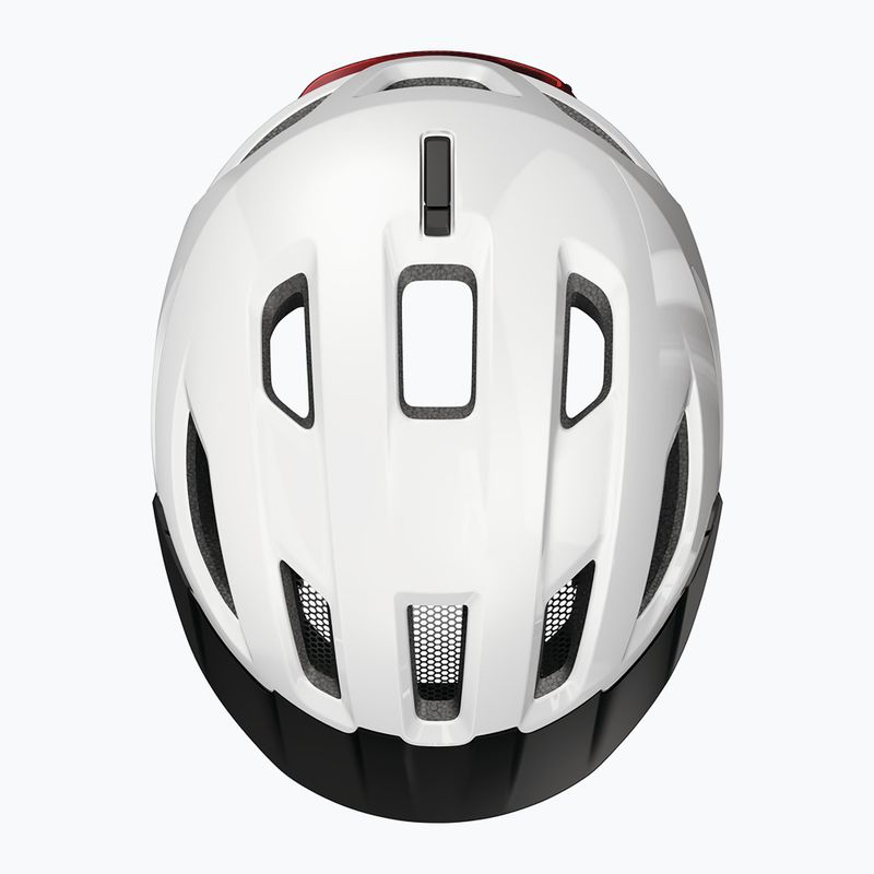 Cyklistická prilba ABUS Urban-I 4.0 shiny white 6