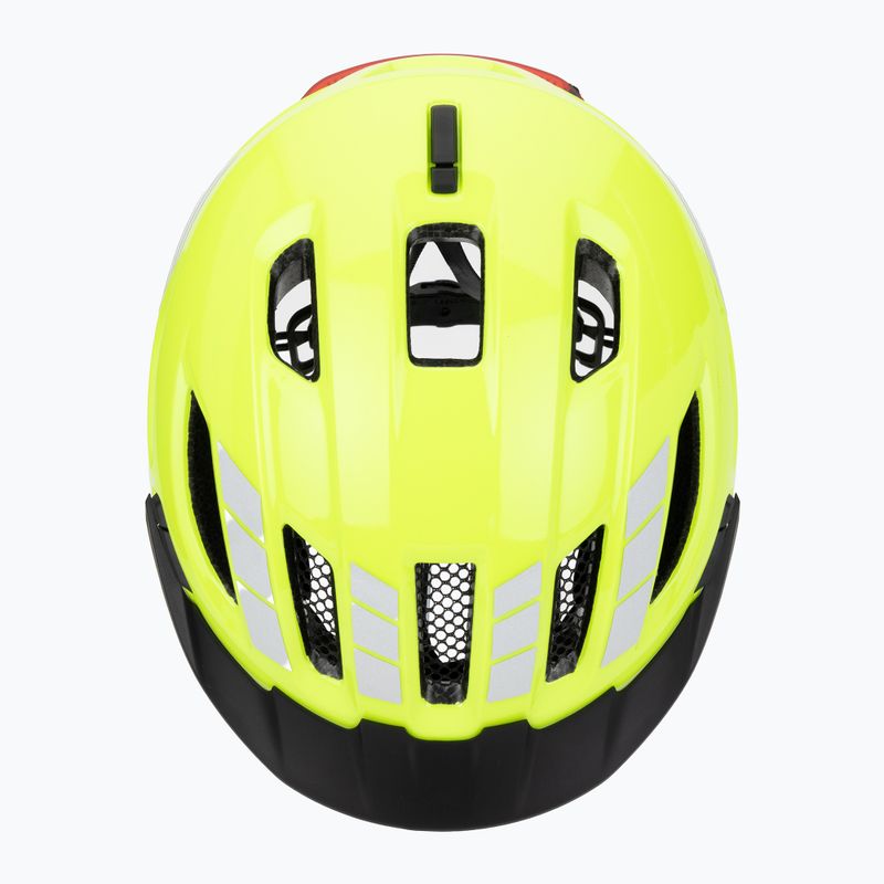 Cyklistická prilba ABUS Urban-I 4.0 signal yellow 6