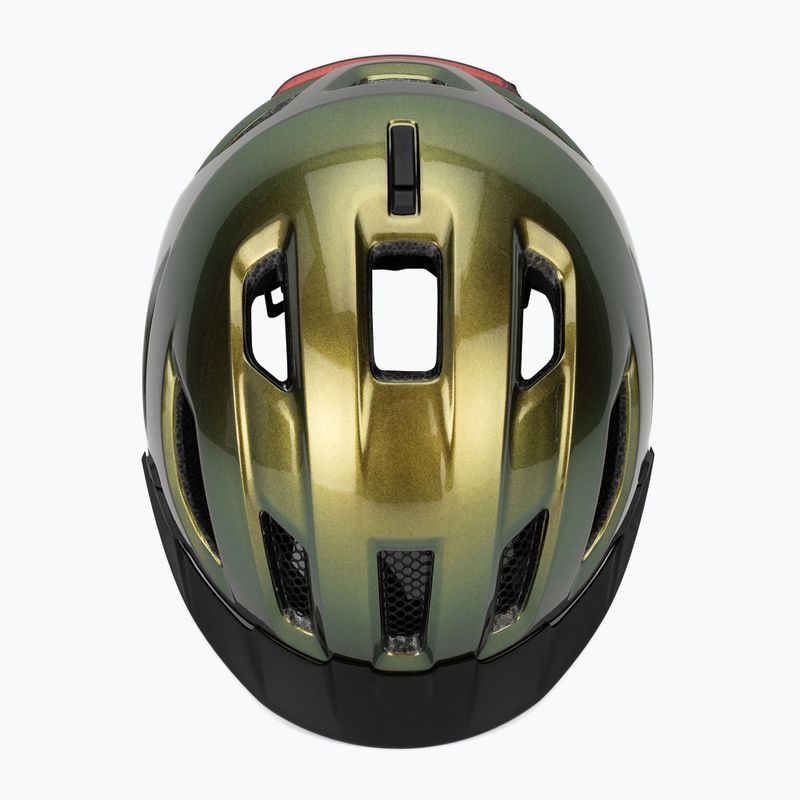Cyklistická prilba ABUS Urban-I 4.0 green pepper 6