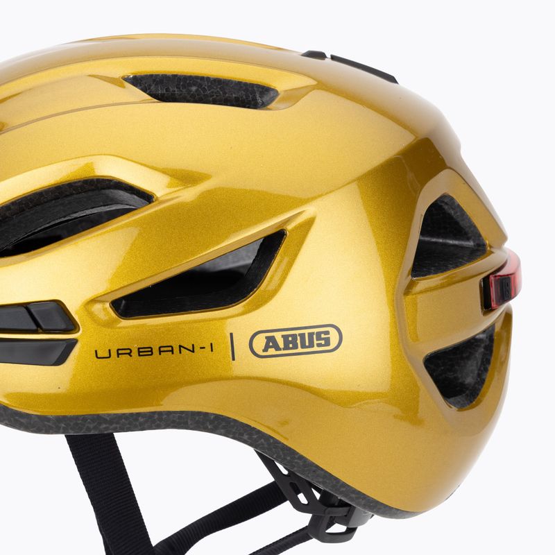 Cyklistická prilba ABUS Urban-I 4.0 honey yellow 7