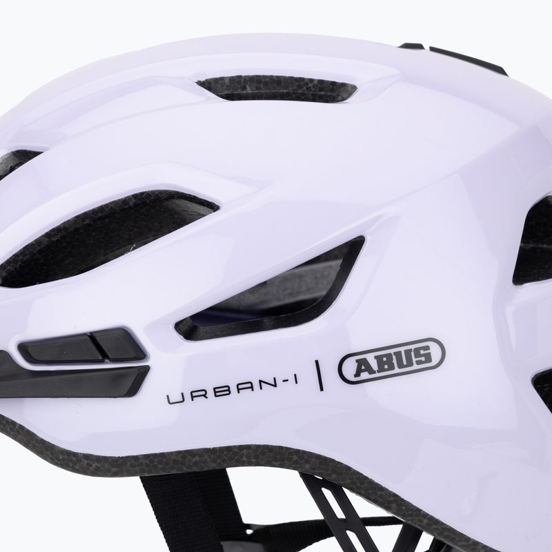 Cyklistická prilba ABUS Urban-I 4.0 light lavender 7