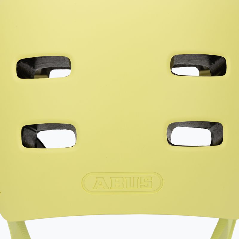 Cyklistická prilba ABUS Xoxo mono yellow 7