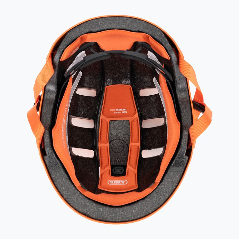 Cyklistická prilba ABUS Xoxo mono orange 5