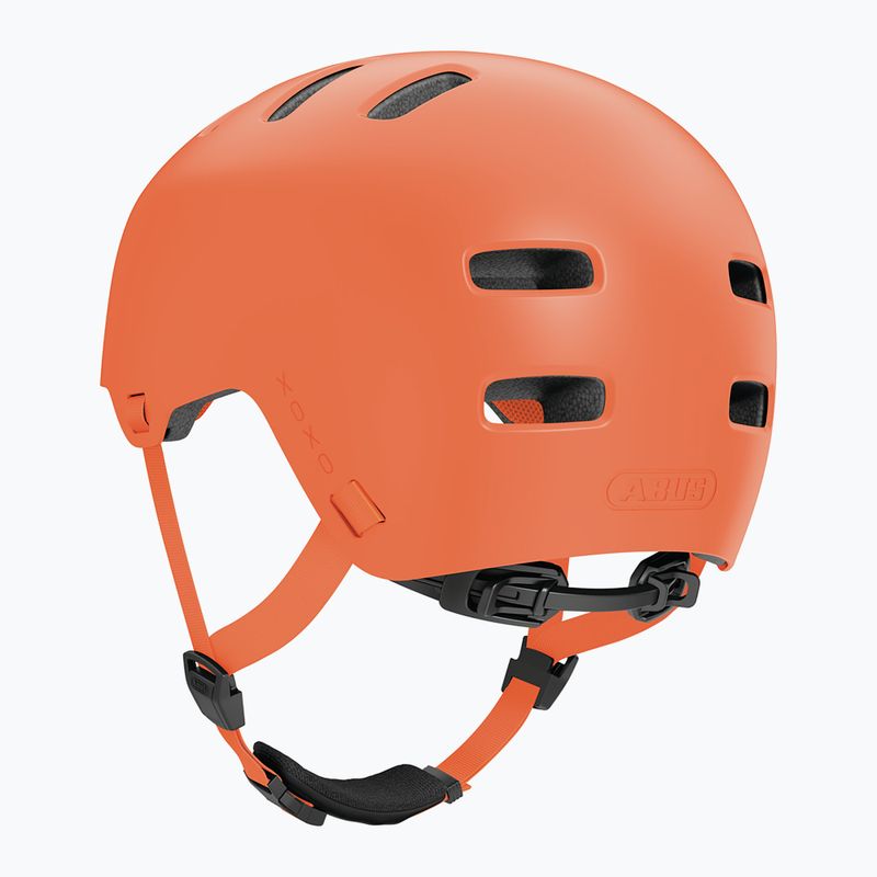 Cyklistická prilba ABUS Xoxo mono orange 3
