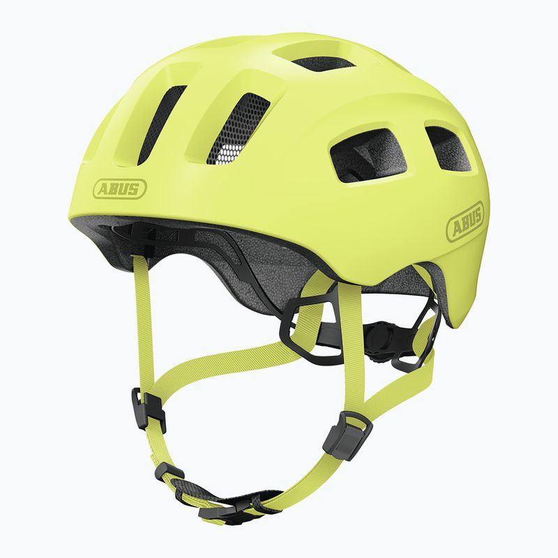 Detská cyklistická prilba ABUS Youn-I 2.0 mono yellow