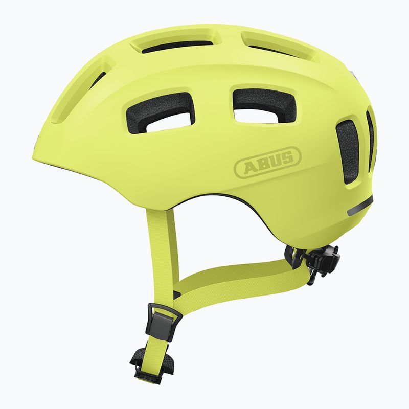 Detská cyklistická prilba ABUS Youn-I 2.0 mono yellow 2