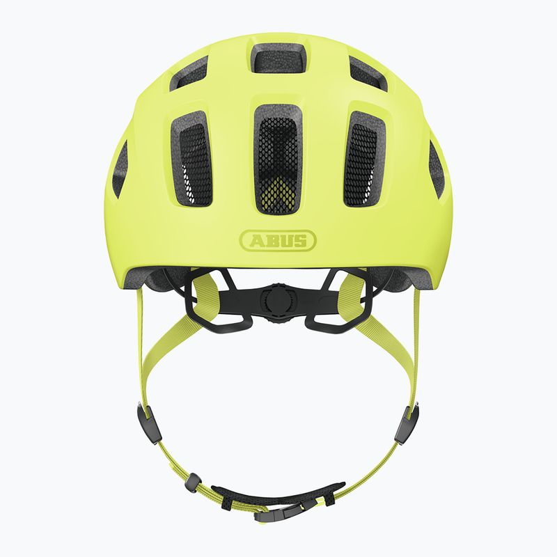 Detská cyklistická prilba ABUS Youn-I 2.0 mono yellow 4