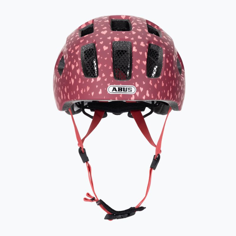 Detská cyklistická prilba ABUS Youn-I 2.0 cherry heart 2