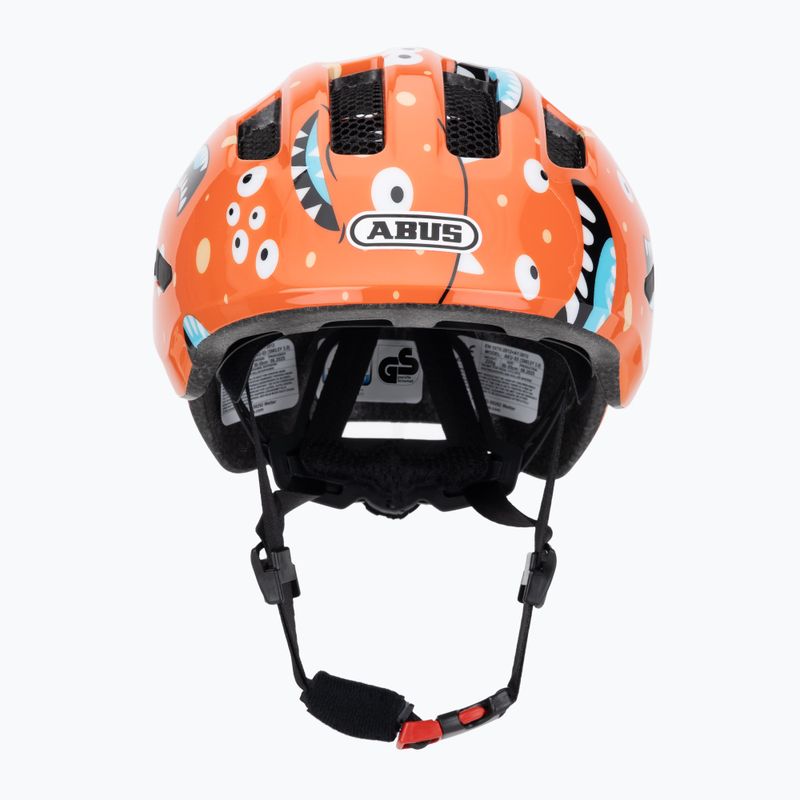 Detská cyklistická prilba ABUS Smiley 3.0 orange monster 2