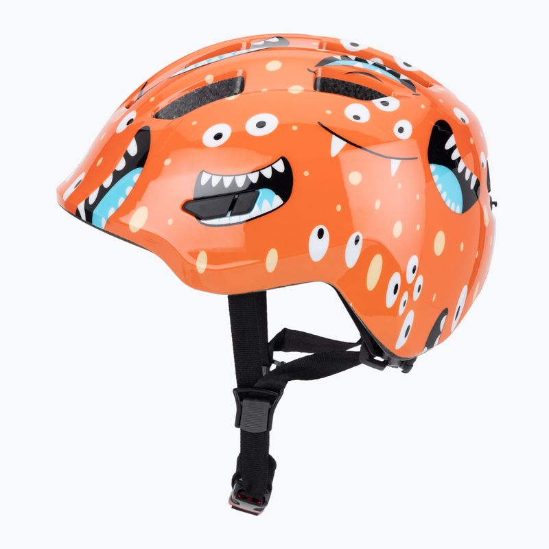 Detská cyklistická prilba ABUS Smiley 3.0 orange monster 3
