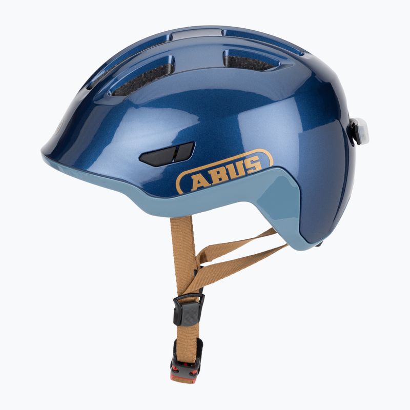 Detská cyklistická prilba ABUS Smiley 3.0 ACE LED royal blue 3