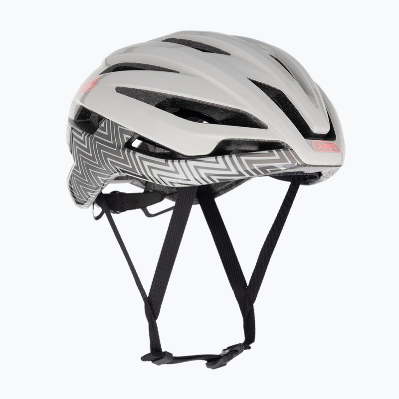 Cyklistická prilba ABUS StormChaser zigzag grey