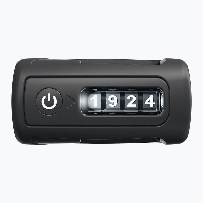 Zámok na bicykel ABUS Burgundy Combo 6000C/90 LED SH black 2