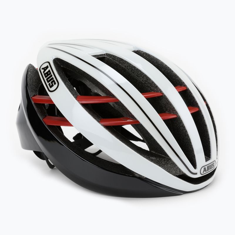 Cyklistická prilba ABUS Aventor blaze red 77627