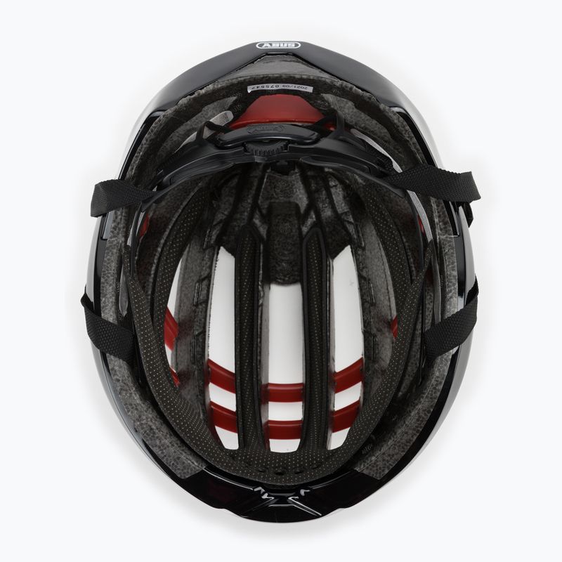 Cyklistická prilba ABUS Aventor blaze red 77627 5