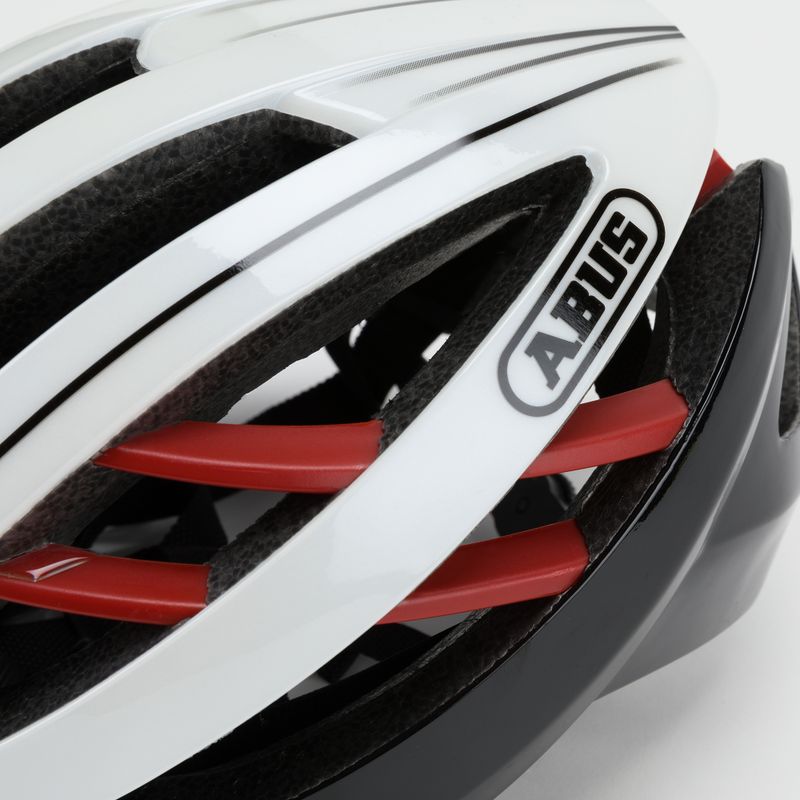 Cyklistická prilba ABUS Aventor blaze red 77627 7