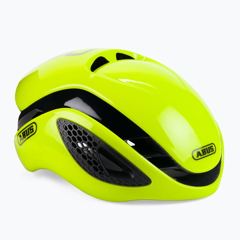 Cyklistická prilba ABUS GameChanger neónovo žltá 77811
