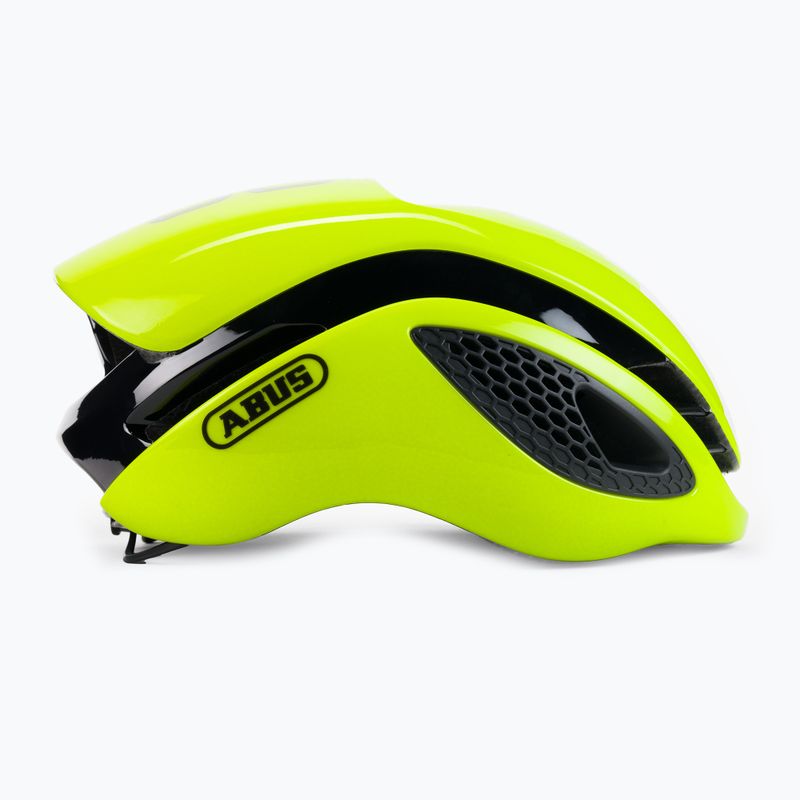 Cyklistická prilba ABUS GameChanger neónovo žltá 77811 3