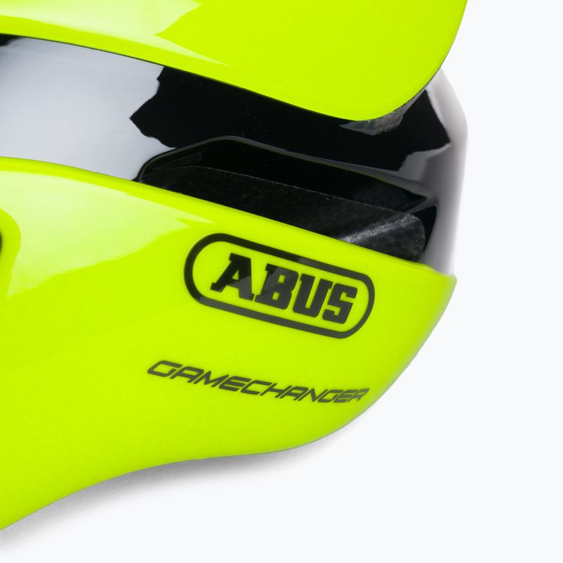 Cyklistická prilba ABUS GameChanger neónovo žltá 77811 7