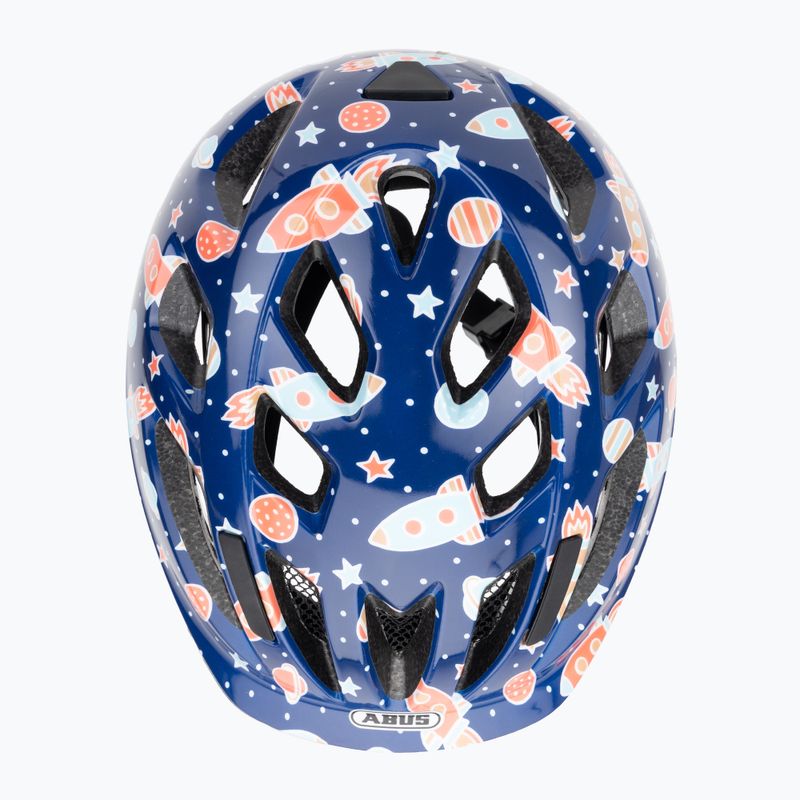 Detská cyklistická prilba ABUS Smooty 2.0 blue space 6