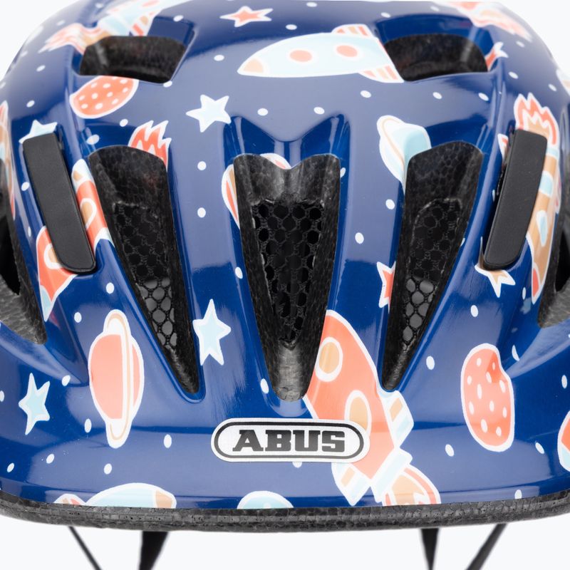 Detská cyklistická prilba ABUS Smooty 2.0 blue space 7