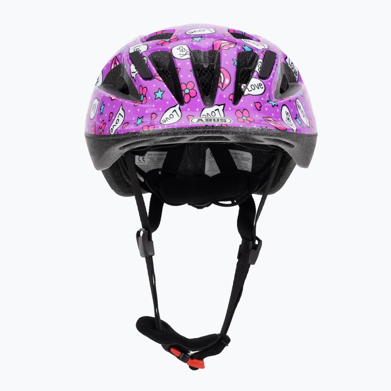 Detská cyklistická prilba ABUS Smooty 2.0 purple kisses 2