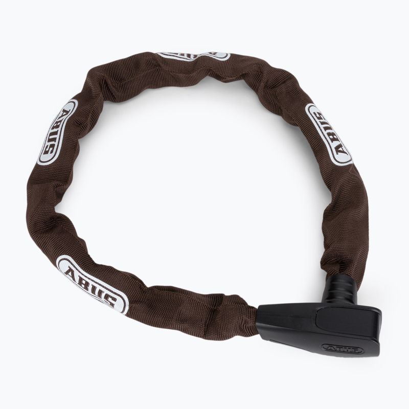 Hnedý zámok na bicykel ABUS Catena 6806 82518 2